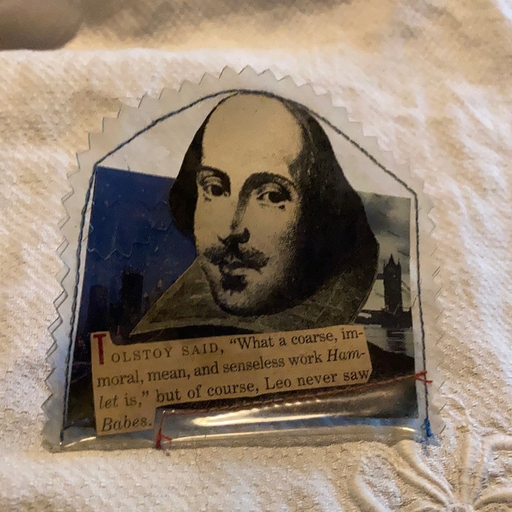 Shakespeare non sequitur Pin